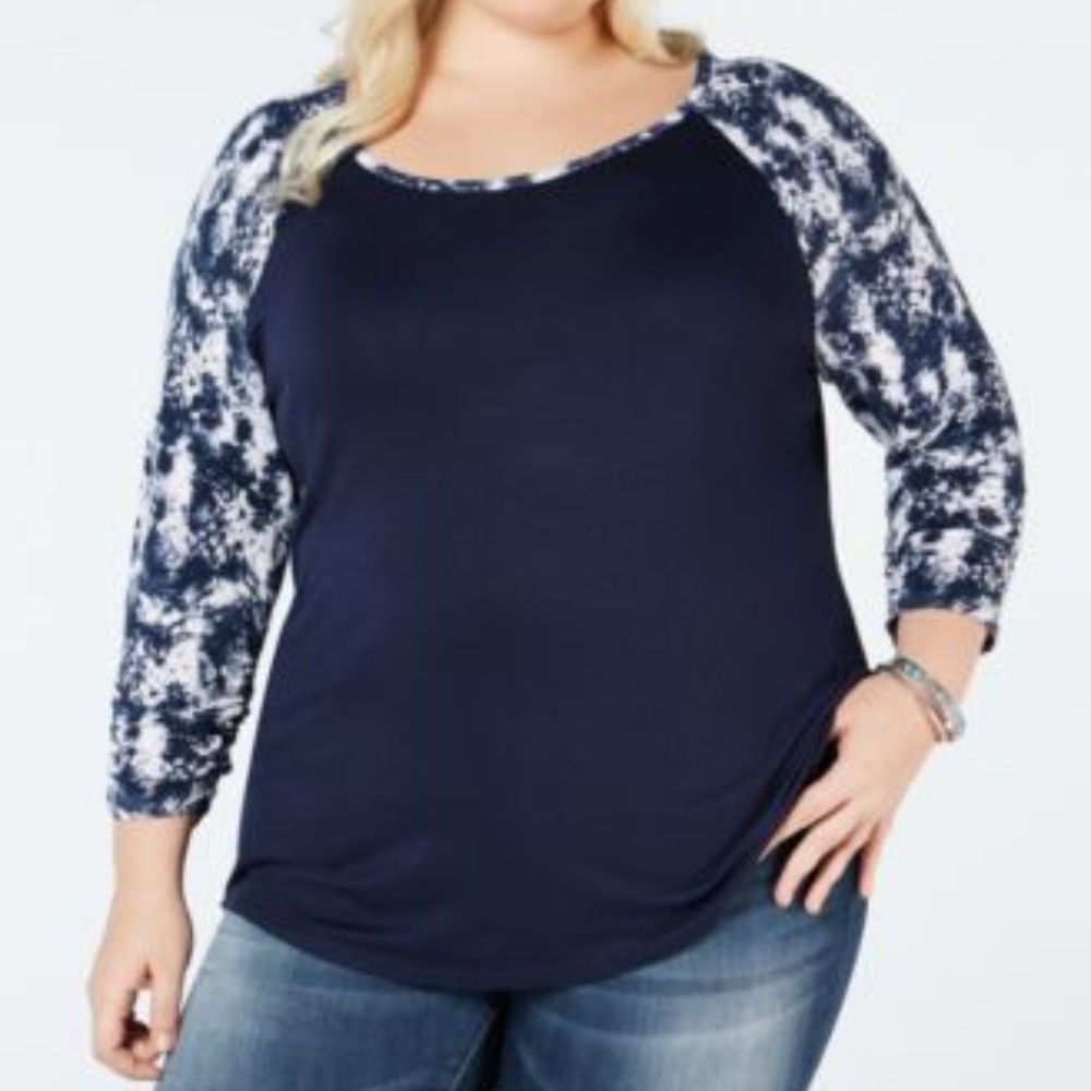 NWT Style & Co Women's Long Sleeve T-Shirt